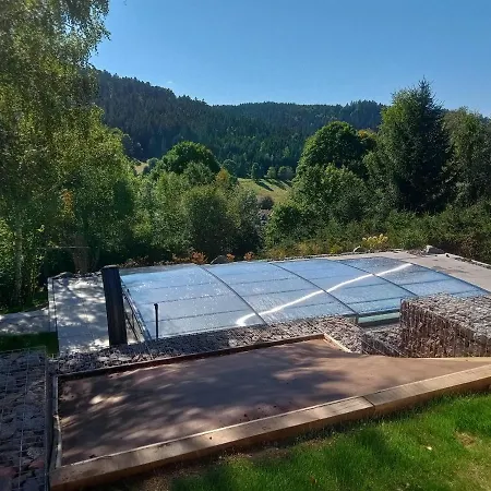 בקתה Le Cerf, Superbe Vue, Piscine Privee Ban-sur-Meurthe-Clefcy